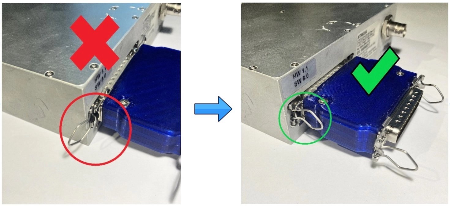 Hinweis für Kunden: Austausch der Arretierung beim SD-Link f.u.n.k.e ATR833 Adapter