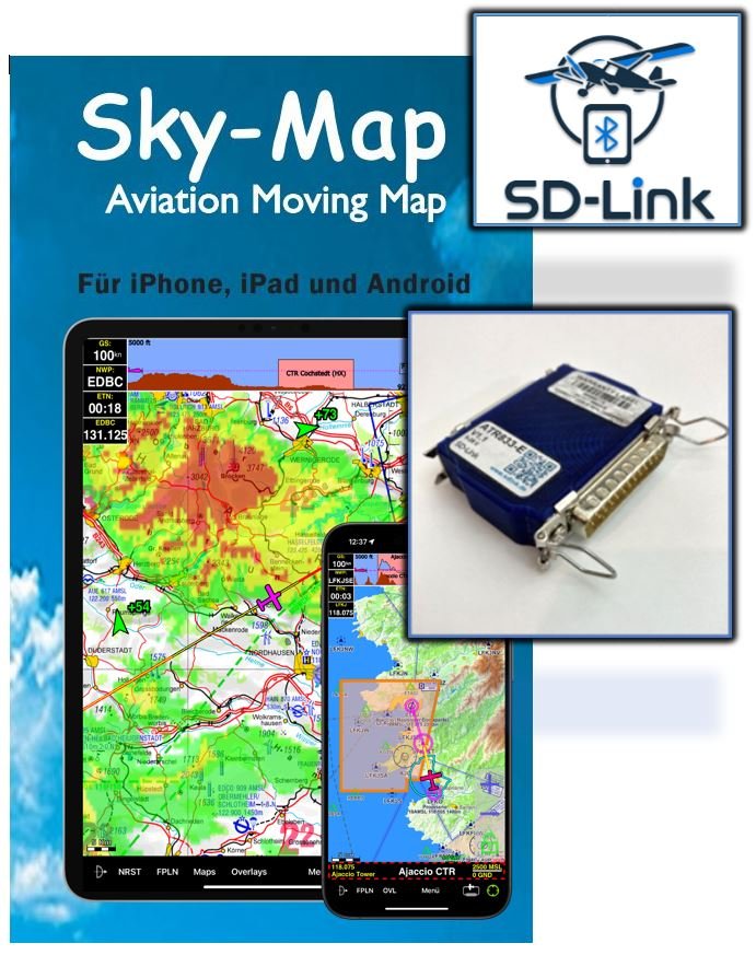 SD-Link Adapter jetzt kompatibel mit Sky-Map